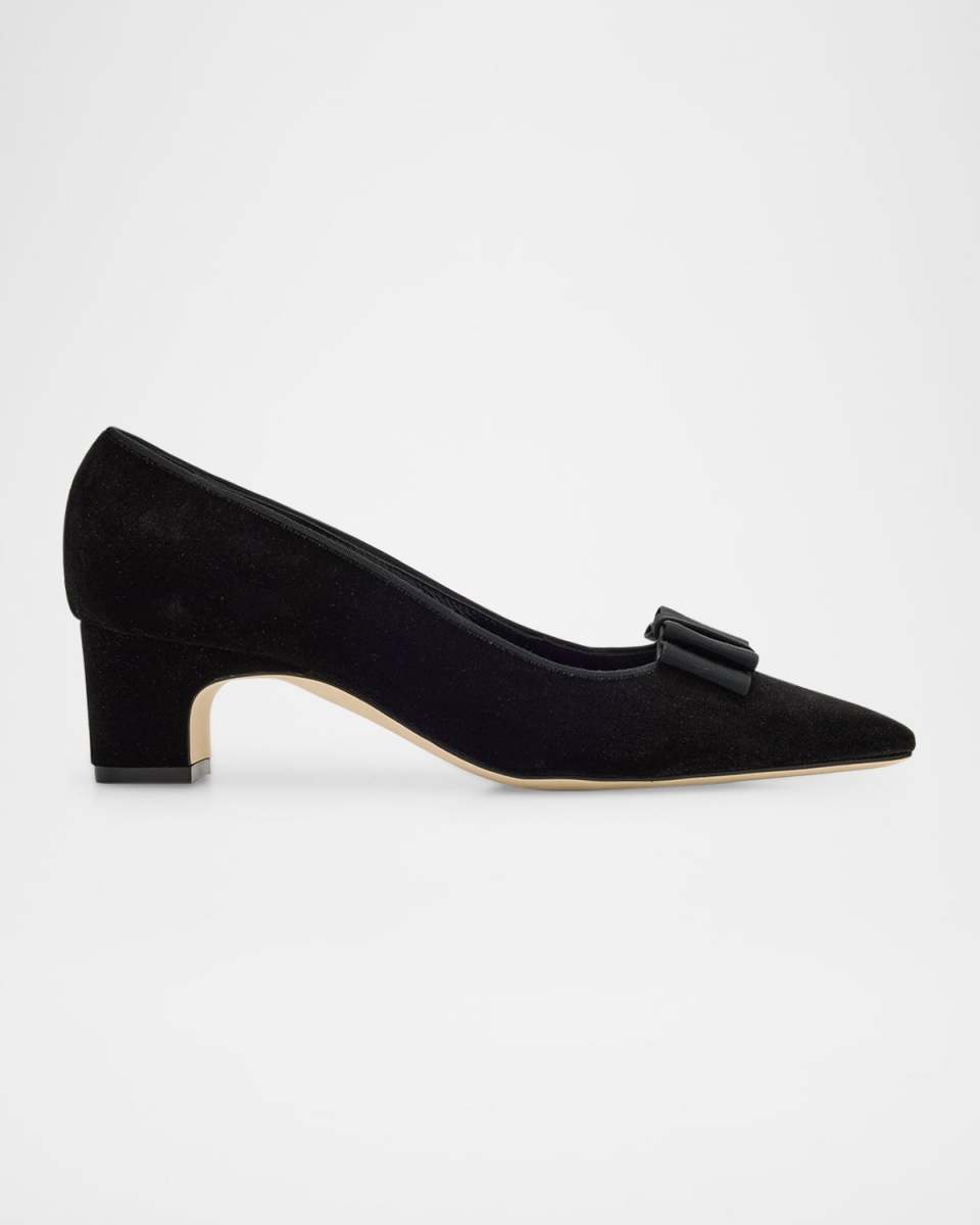 Reador Velvet Bow Pumps